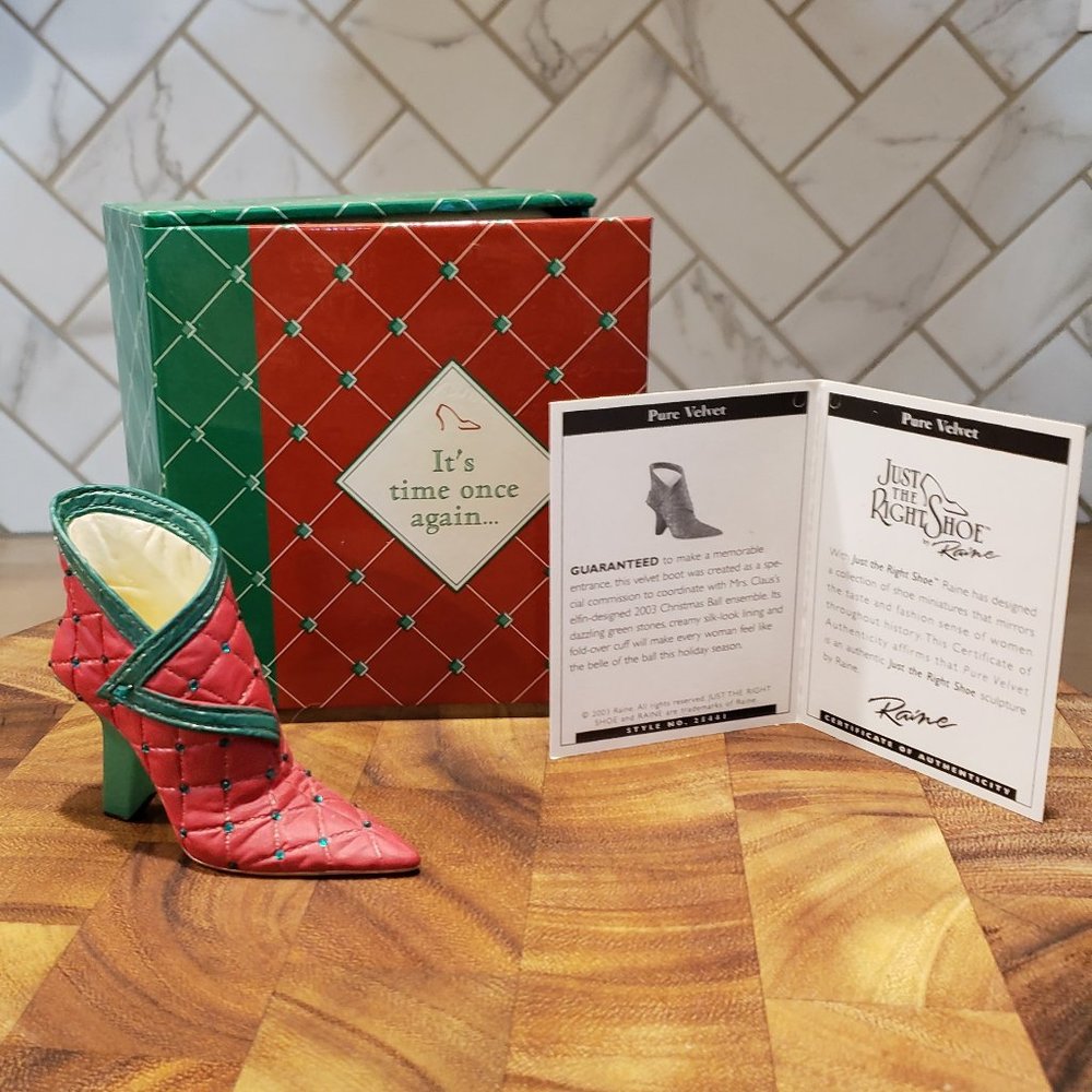 Just the Right Shoe, Pure Velvet, 25441, 2003